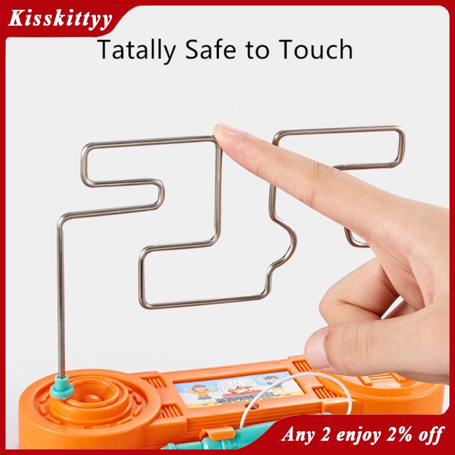 Kisskitty Đồ Chơi Mê Cung Điện Tử Giúp Bé Tập Trung