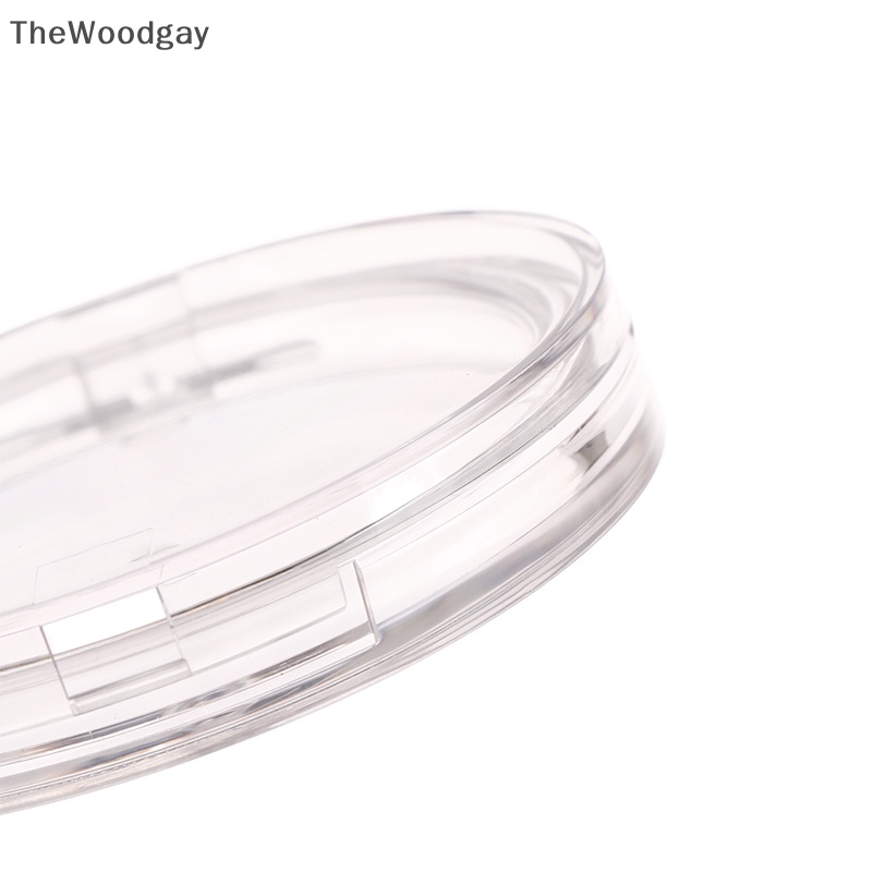 Hộp Phấn Má Hồng Rỗng Trong Suốt 8.5ml Kèm Chảo Nhôm Đường Kính Trong 59mm