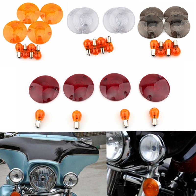 Posbay Đèn Xi Nhan Màu Hổ Phách Cho Xe harley davidson classic flhtc