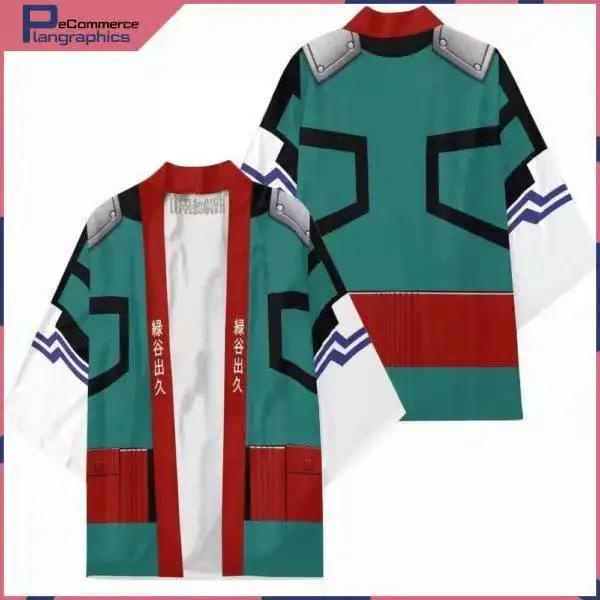 Áo Choàng kimono Hóa Trang Nhân Vật midoriya izuku bakugou katsuki deku todoroki shouto 8 Kiểu