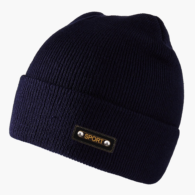 Hueqrh Mũ Len beanie Dệt Kim Giữ Ấm Mùa Đông Cho Nam Nữ