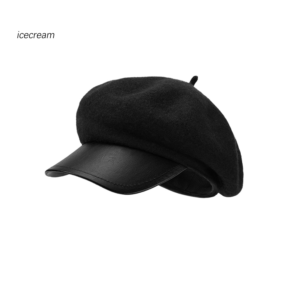 Mũ beret Len Phong Cách Pháp Cổ Điển 12.mx Thời Trang Thu Đông Cho Nữ