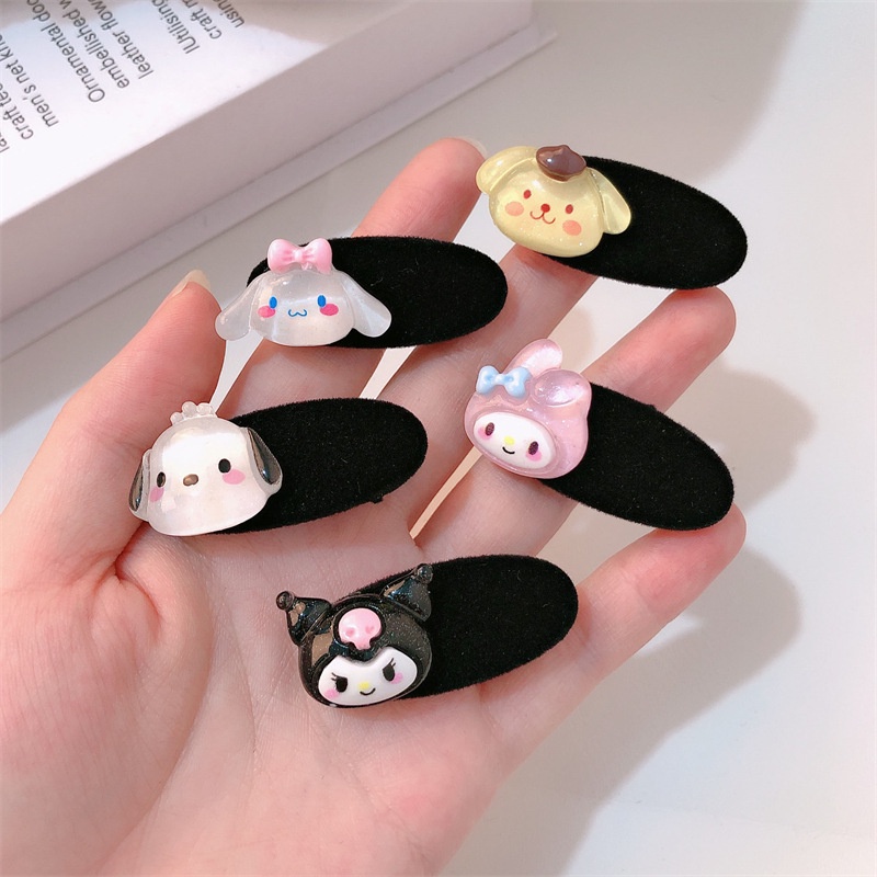 Hoạt Hình Kẹp Tóc Hình Động Vật Dễ Thương Cho Bé Gái