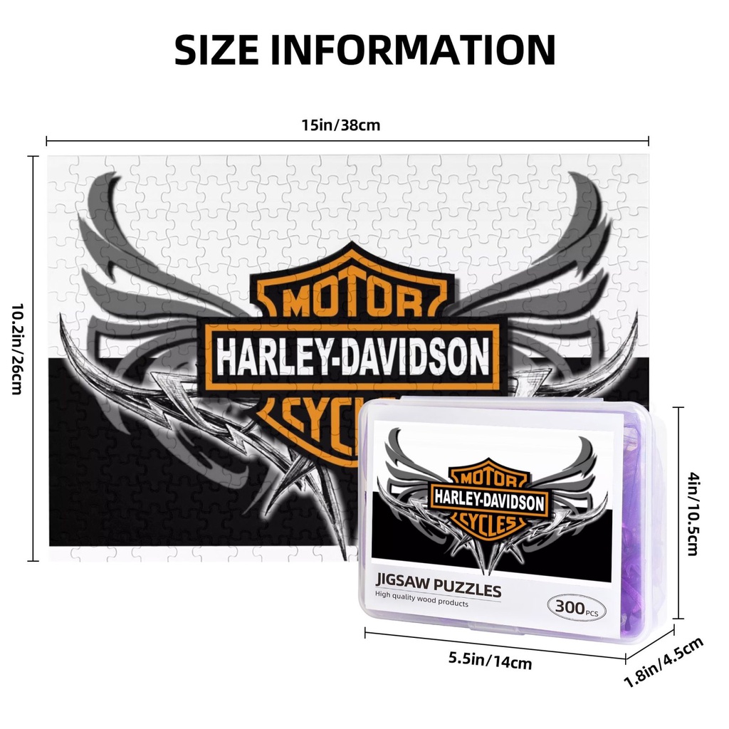 Harley Davidson Bộ Đồ Chơi Xếp Hình 300 Mảnh Cho Bé