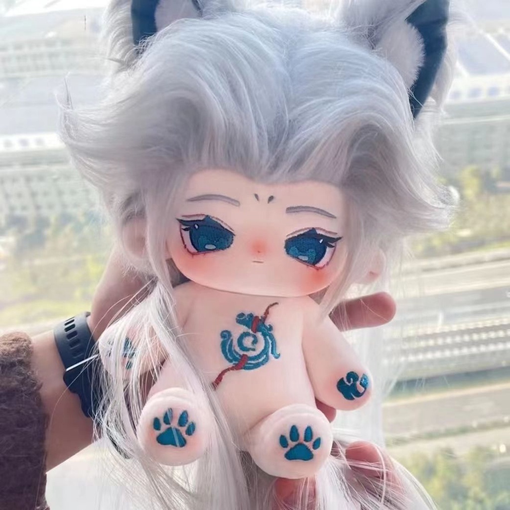 Thú Nhồi Bông Hình Nhân Vật yu no attributes 20cm