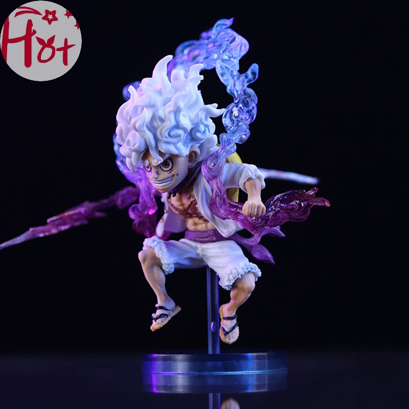 Jr Mô Hình Đồ Chơi Nhân Vật luffy gear 5 Trong Phim Hoạt Hình "one piece 10cm