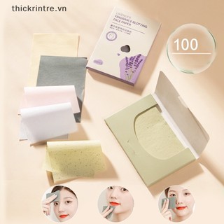 Set 100 giấy thấm dầu cho da mặt tiện dụng