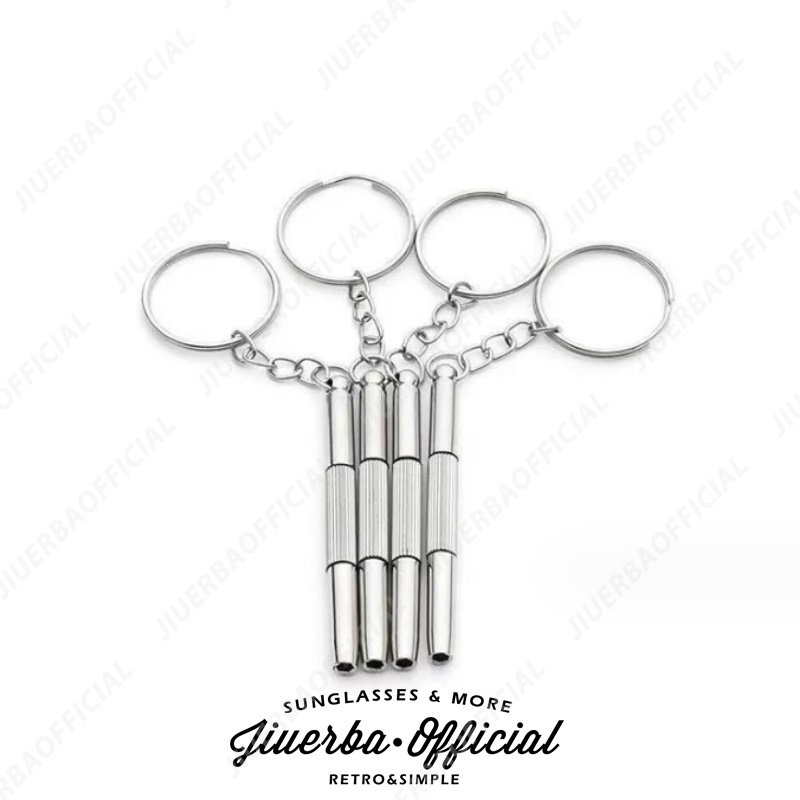 Tua vít mini JIUERBA bằng kim loại sửa mắt kính/ điện thoại đa dụng
