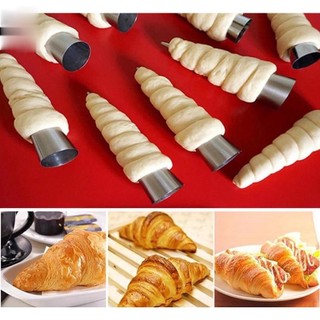 Khuôn làm bánh ốc quế, bánh sừng bò, bánh mỳ cuộn