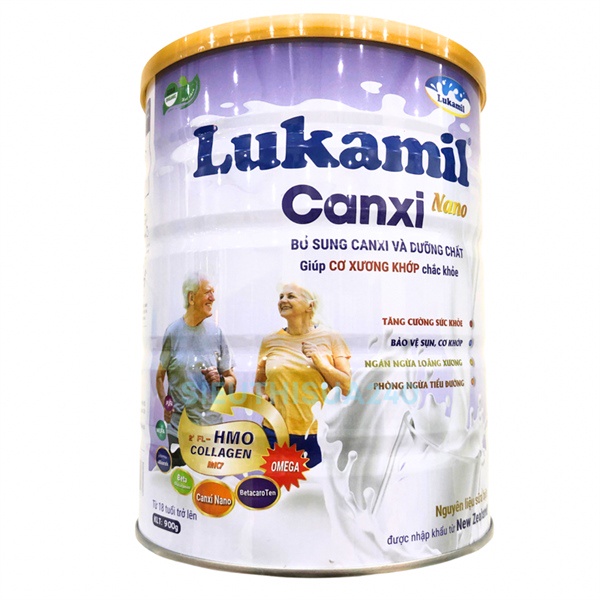 Sữa Lukamil Canxi Nano 900g ( bổ xung canxi )