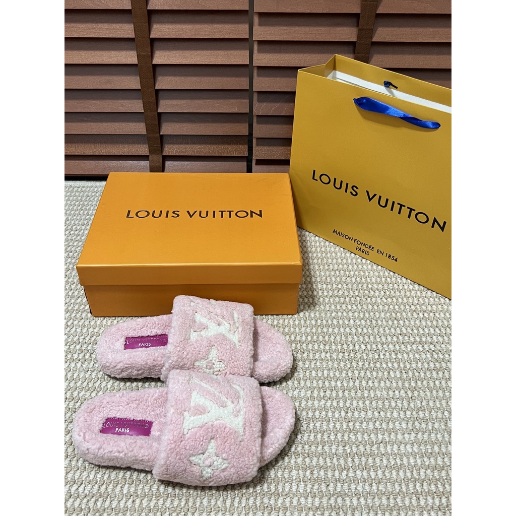 Dép Bông Đi Trong Nhà Chống Trượt Thời Trang Thu Đông Cho Nữ