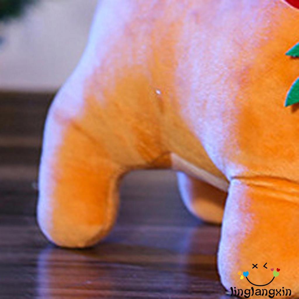 X Búp Bê Nhồi Bông Hình Tuần Lộc / Ông Già Noel Dễ Thương Cho Bé