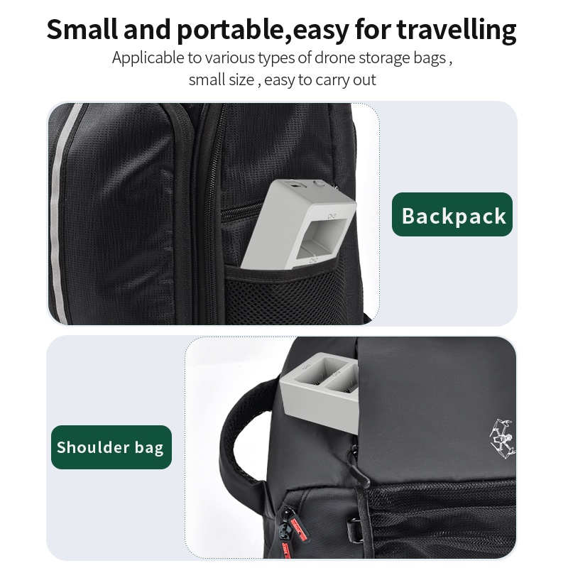 Đế Sạc Thông Minh Hiển Thị Kỹ Thuật Số Thông Dụng Cho dji mini 4 pro / mini 3 pro / mini 3