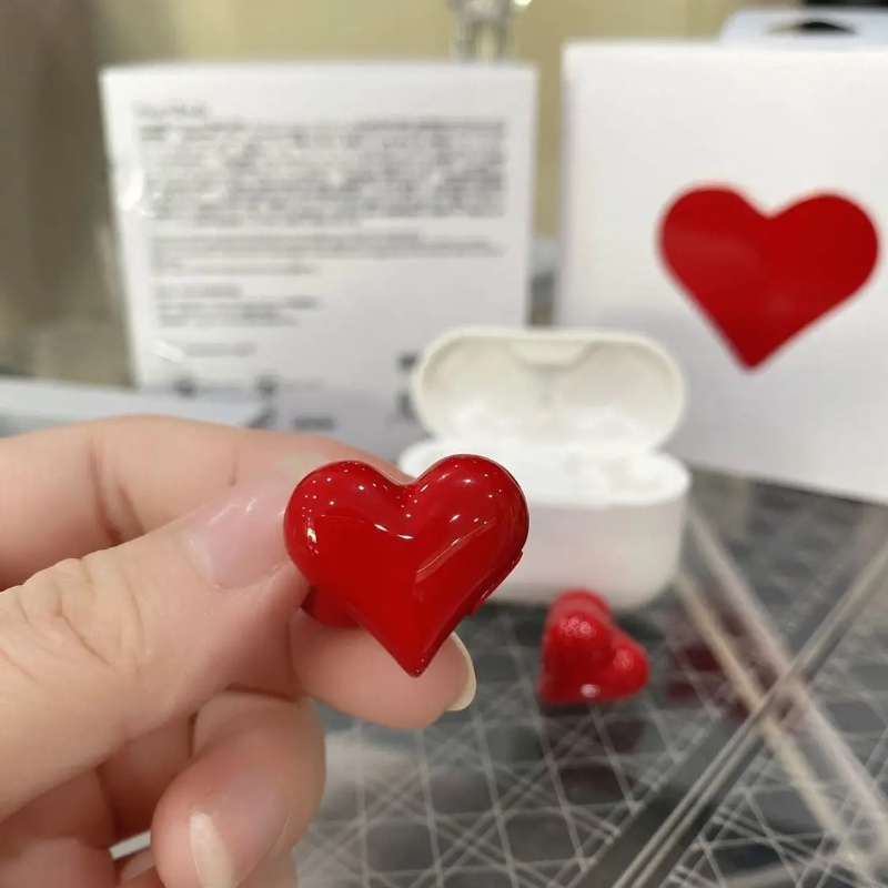 Tws Tai Nghe Nhét Tai Không Dây Kết Nối bluetooth Âm Thanh hifi Hình Trái Tim Cho Cặp Đôi