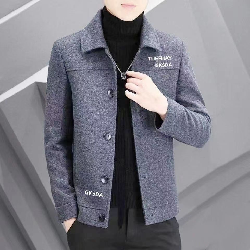 Áo Khoác Len Dày Cao Cấp Thời Trang Thu Đông Mới 2023 Cho Nam