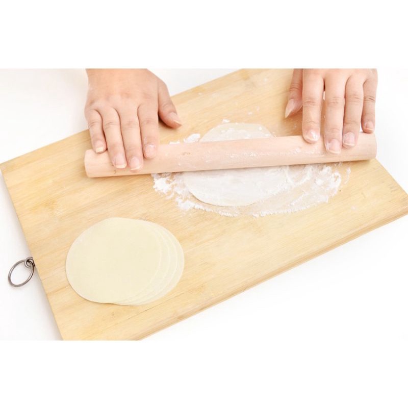 Cây lăn bột làm bánh bằng gỗ 28cm