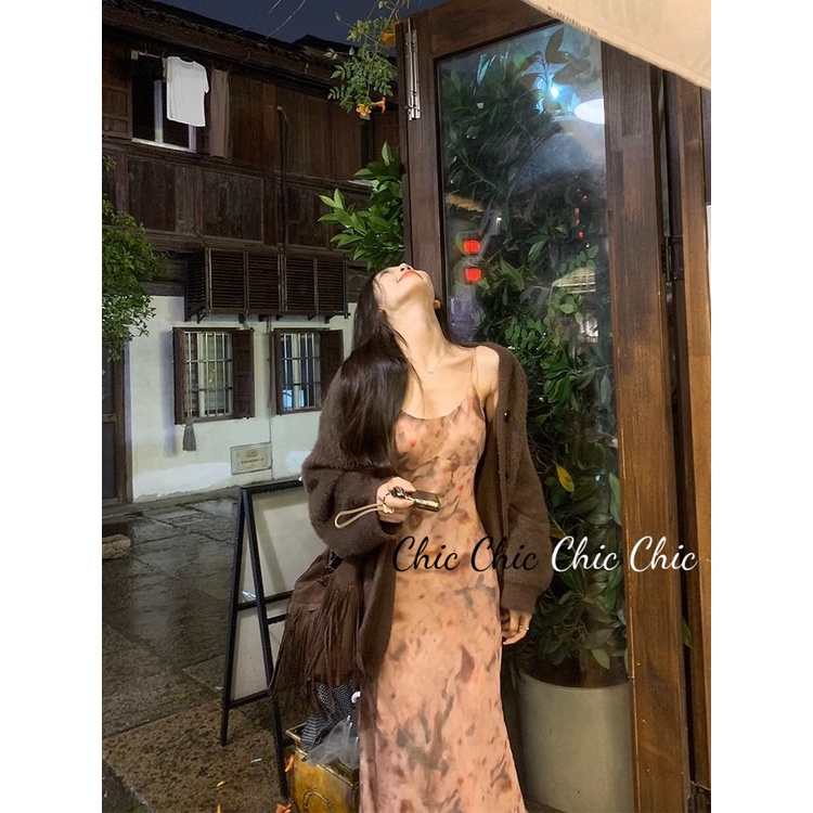 Chic Chic váy nữ Đầm Body Cho thời váy Fashion Korean Thể thao Comfortable WCS23A0MP4 42Z231018