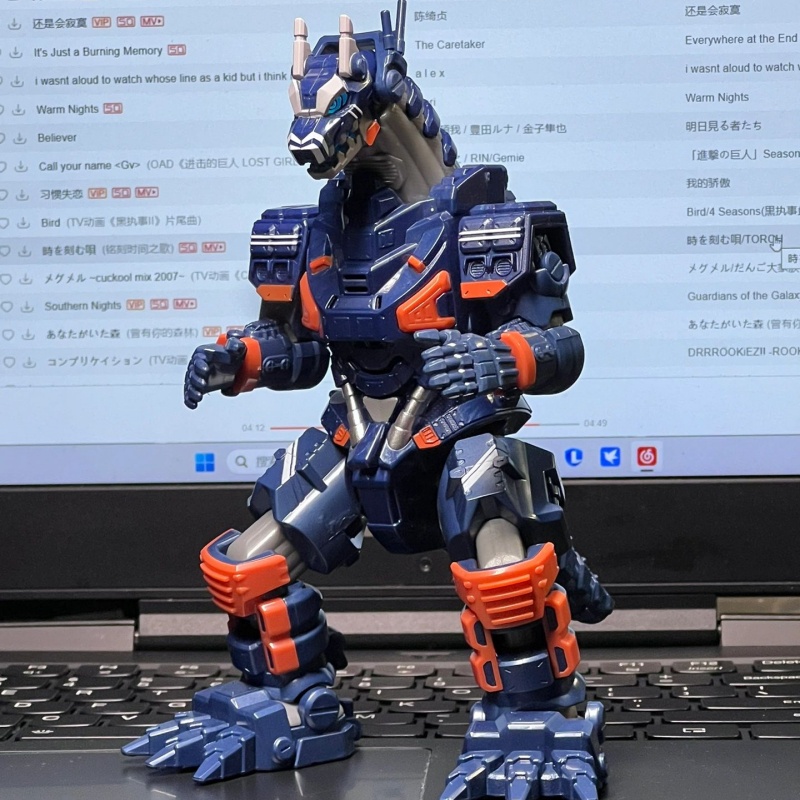 Bandai Mô Hình Đồ Chơi Nhân Vật ultraman blazar earth garon Bằng pvc Có Nhạc Và Đèn