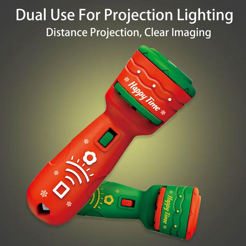 Đèn Pin Chiếu Hoạt Hình Dễ Thương Cho Bé Q7A55