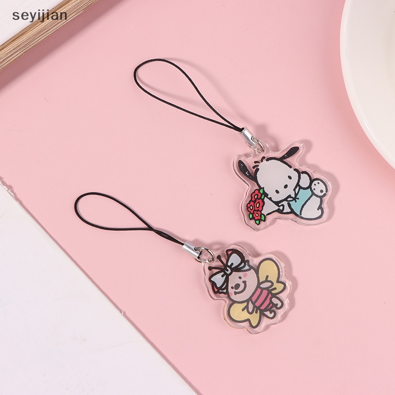 Dây Đeo Điện Thoại Trang Trí Ba Lô / Móc Khóa Hình Cậu Bé Bút Chì shin-chan Dễ Thương Thích Hợp Làm Quà Tặng Cho Bé Trai Bé