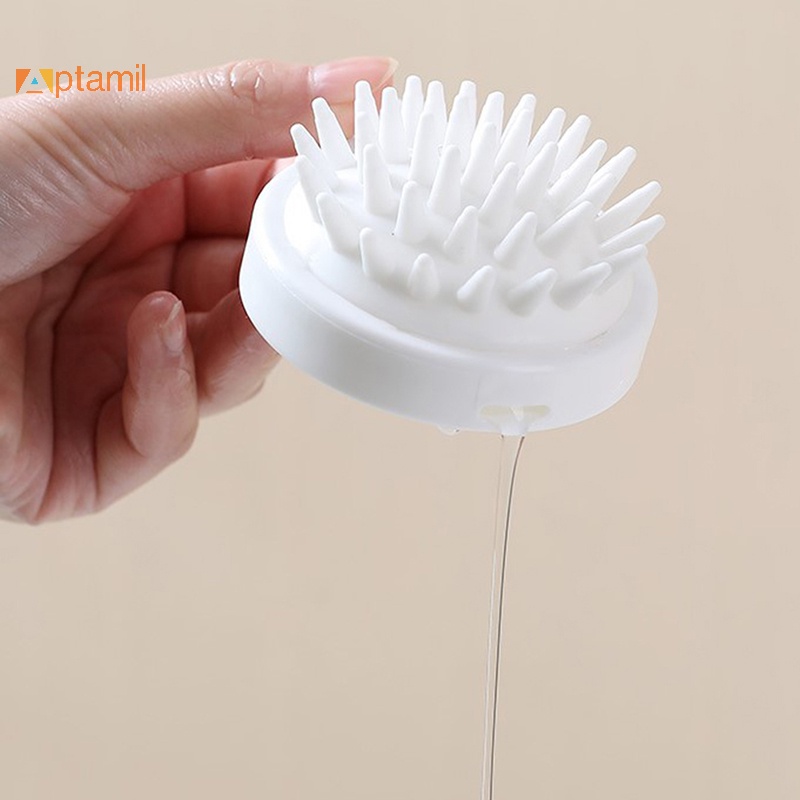 1 Lược silicone Mát Xa Da Đầu Nhật Bản  1pc