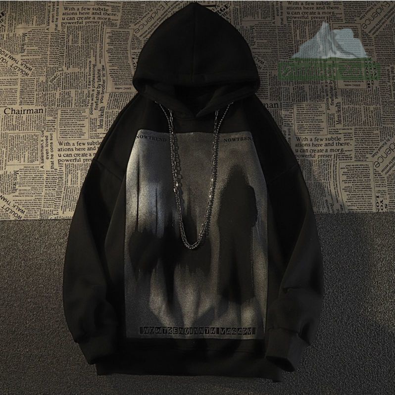 Áo hoodie Nỉ Dáng Rộng Thời Trang Thu Đông 2023 Dành Cho Nam Nữ