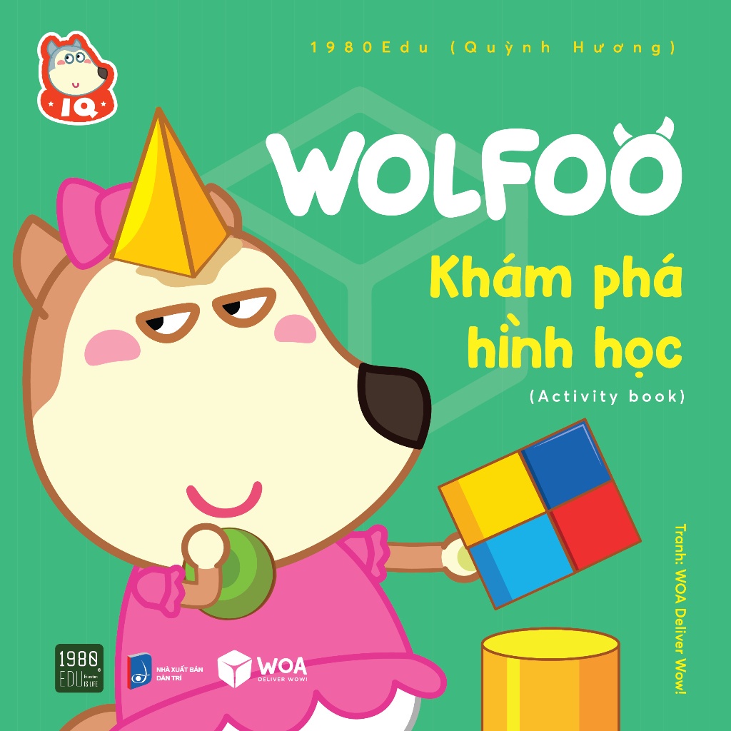 Sách - Wolfoo Khám Phá Hình Học