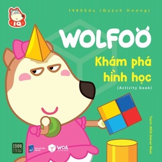Sách - wolfoo khám phá hình học