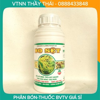 Phân bón Bo sệt chai 500ml, siêu đậu trái, tăng thụ phấn, tăng sức đề kháng