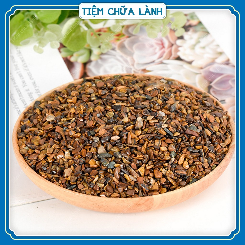 Đá Thạch Anh Vụn Tự Nhiên Loại Siêu Nhỏ , Đá Thanh Tẩy Tarot Hỗ Trợ Thiền Định, Reiki Healing, Trang Trí Bể Cá