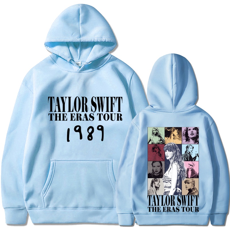 Áo hoodie Dáng Rộng In Chữ taylor swift 1989 Phong Cách Đường Phố harajuku Thời Trang Xuân Thu Cho Nam Và Nữ
