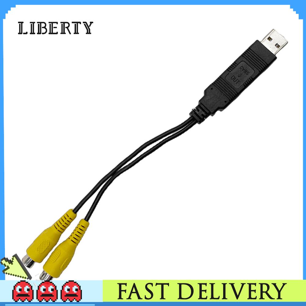 Cáp Chuyển Đổi usb Sang Vga video rca 2 cvbs usb Sang rca Cho Xe Hơi