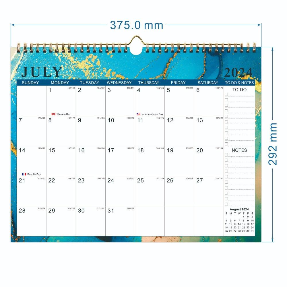 WAPKTY Lịch 18 Tháng Năm 2024-2025.6 Treo Tường Ghi Chú