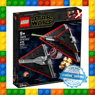 Lego star wars 75272 - sith tie fighter - bộ xếp hình lego phi thuyền sith