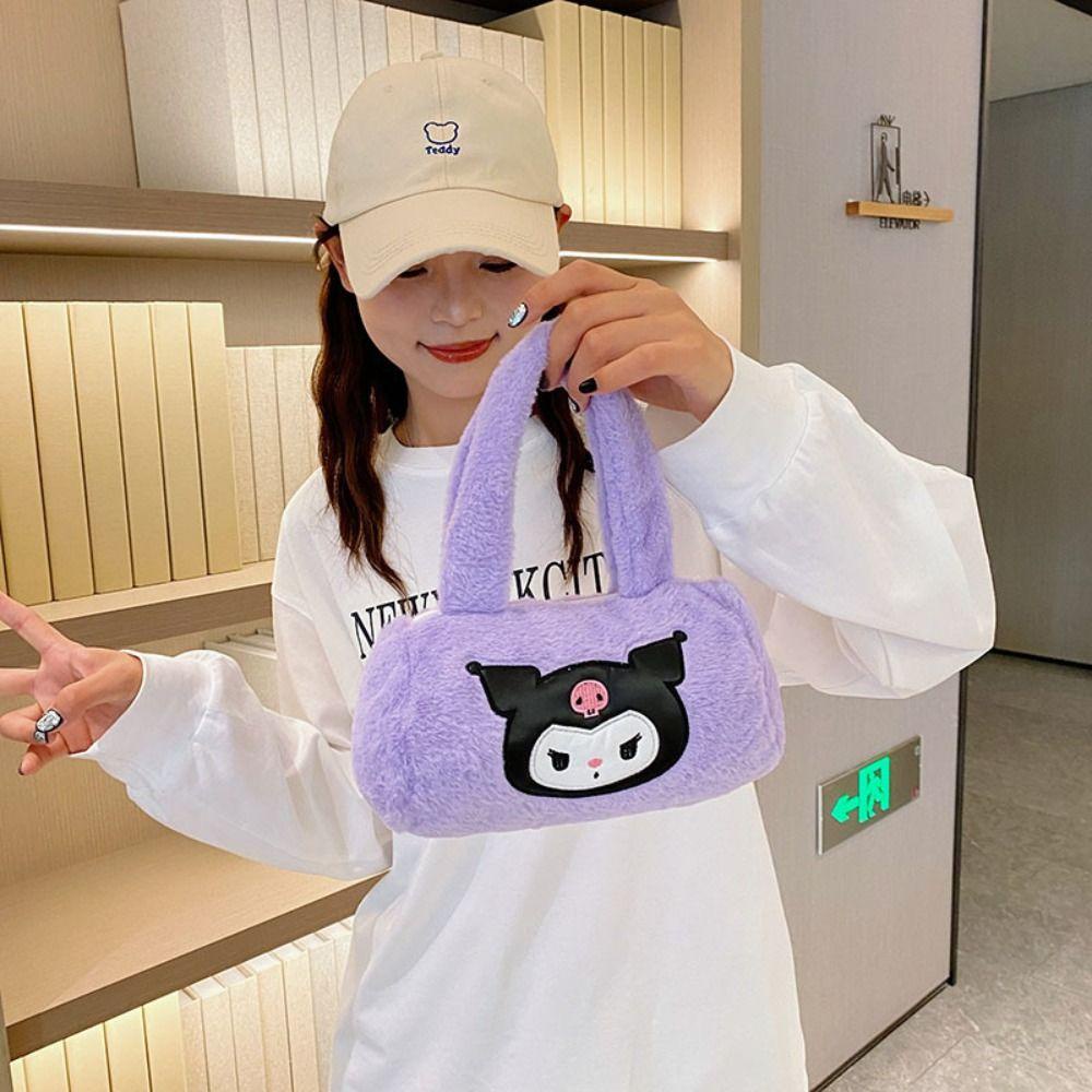 Shanhai kuromi Túi Xách Tay Nhỏ Nhắn Hình kuromi cinnamoroll melody Dễ Thương Sáng Tạo Dành Cho Học Sinh