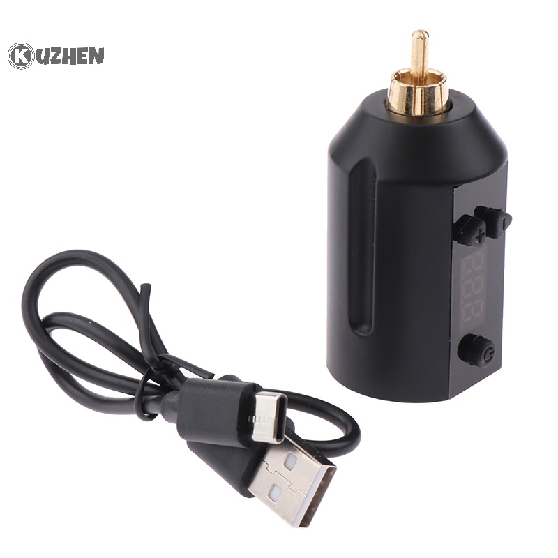 1 Nguồn Điện rca 1500mah Cho Máy Xăm Không Dây