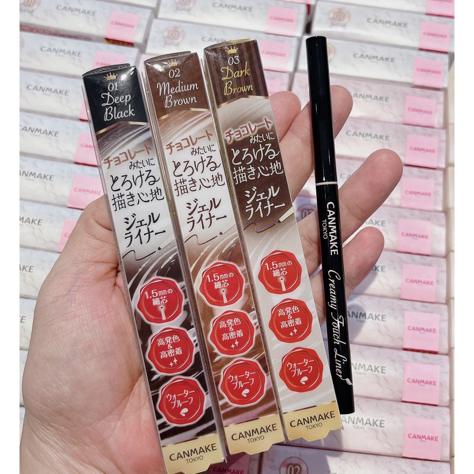 Bút Kẻ Mắt Canmake Tokyo Creamy Touch Liner