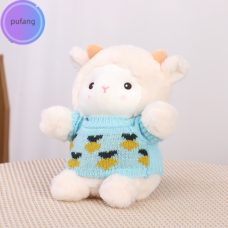 Pufang Thú Nhồi Bông Hình Cừu alpaca Dễ Thương vn