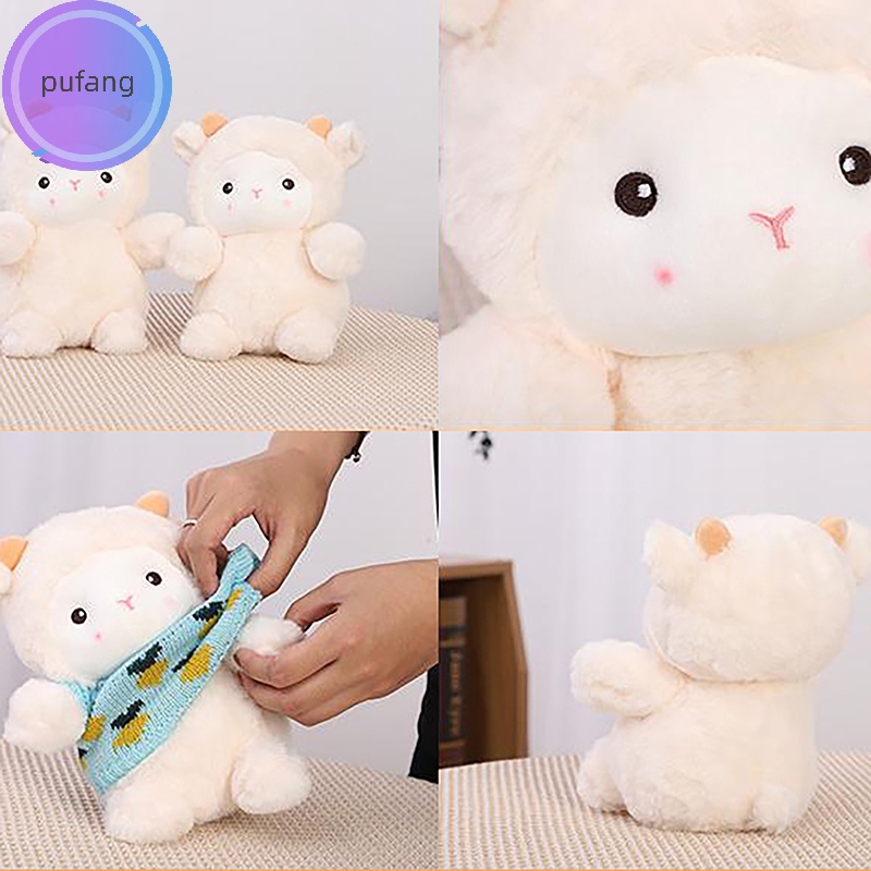 Pufang Thú Nhồi Bông Hình Cừu alpaca Dễ Thương vn