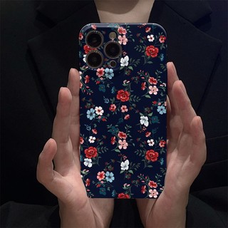 Hoa hồng Hoa Apple 15 / 16 / 17Promax Phim iPhone14promax / 13 / 12 Vỏ điện thoại Cứng đầy đủ 11s / xr / 7 / 8 Plus