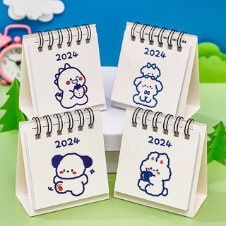Lịch 2024 mini Để Bàn Trang Trí Dễ Thương