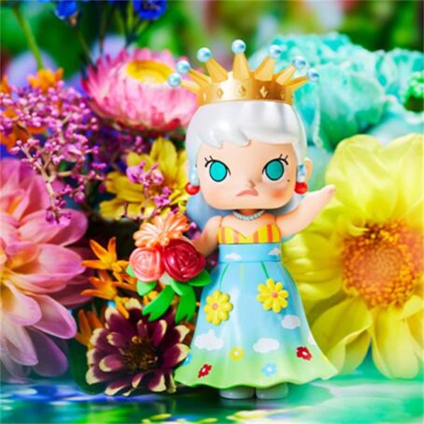 ★Đồ Chơi Nhân Vật hgtoys hgtoys hgtoys★  [] Búp Bê popmart molly x Hoa Thần Bí Trang Trí Hộp Bí Hợp Thời Trang Làm Quà Tặng