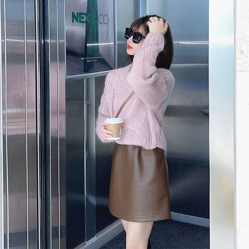 Áo Len Sáp Mềm Cao Cấp Phong Cách Pháp Thời Trang Thu Đông Cho Nữ