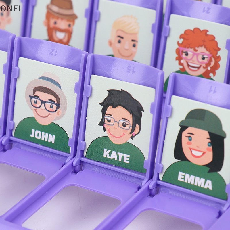 Bộ Đồ Chơi board game onel who is it family Đoán Bàn Vui Nhộn montessori Giảm Căng Thẳng