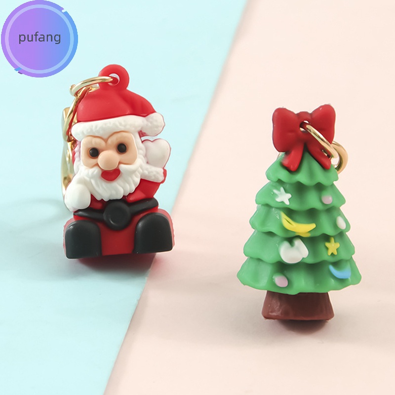 Pufang Móc Khóa Hình Ông Già Noel Găng Tay Dễ Thương vn