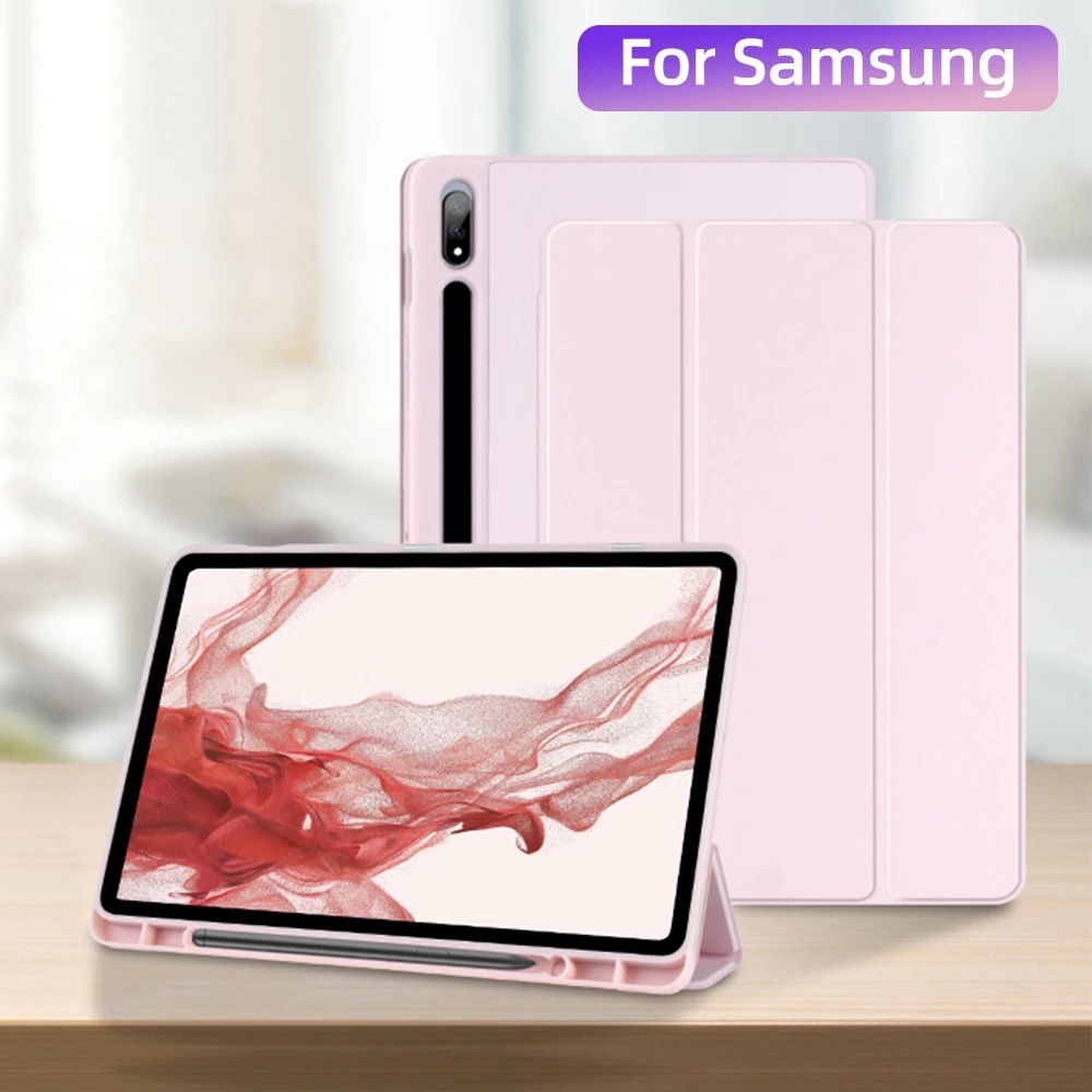 Bao Da pu Máy Tính Bảng Nam Châm Cho samsung tab s9 fe s9 plus s7 fe s8 plus s7 plus 12.4 "s9 s8 s7 11 s6 lite 10.4 2022 a8 10.5