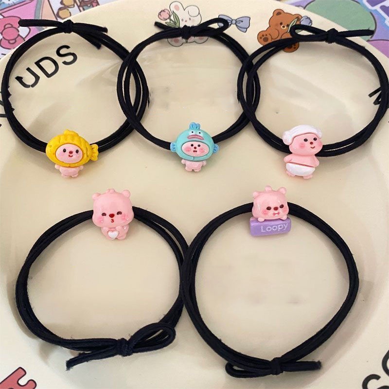 Băng Đô Cài Tóc Hình Búp Bê sanrio Nhồi Bông Dễ Thương Làm Quà Sinh Nhật Cho Bé Gái