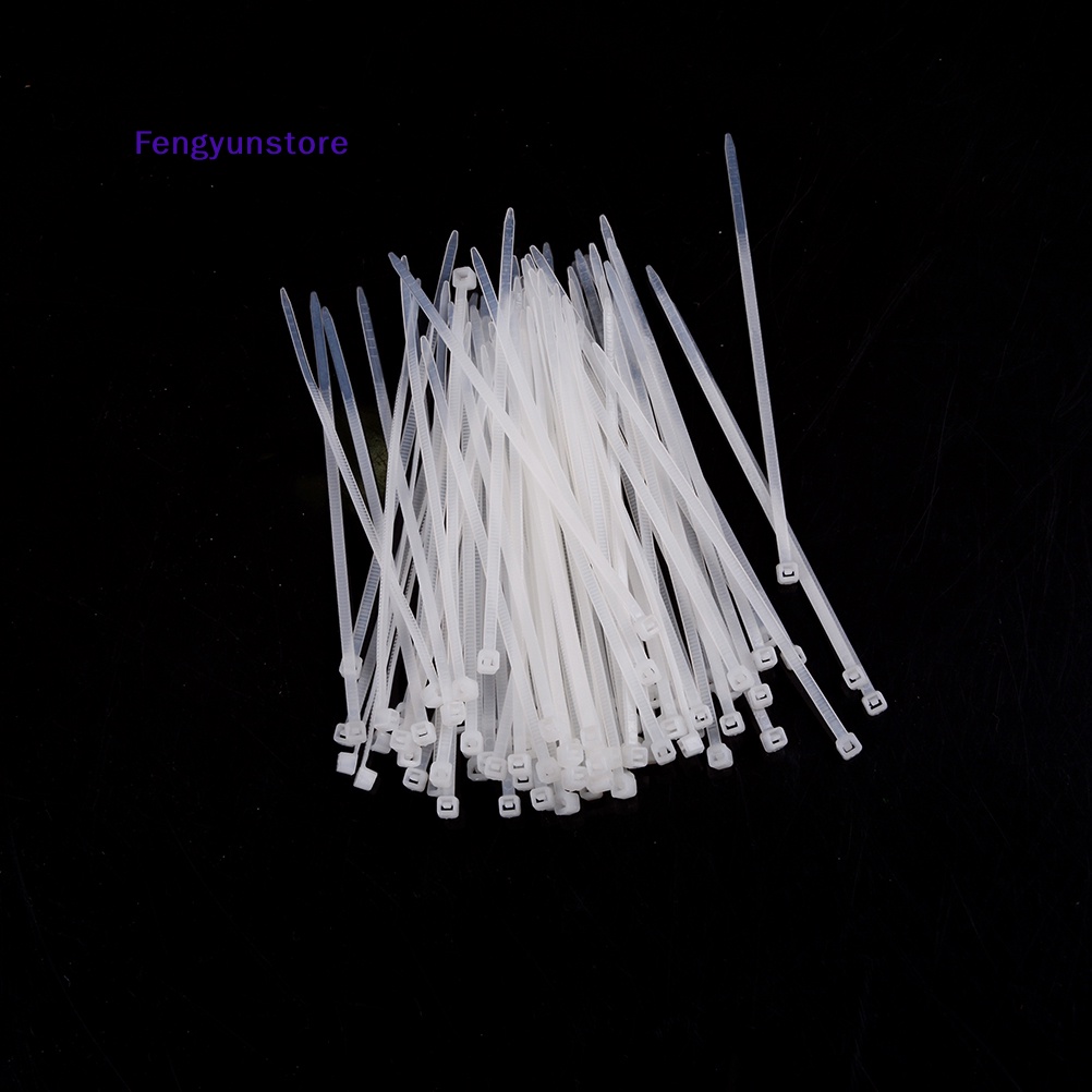 Set 100 Dây Rút Nhựa nylon 3x100mm Nhiều Màu Sắc