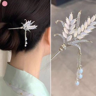 Trâm cài tóc tua rua đá opal thời trang mới 2023 dành cho bạn nữ