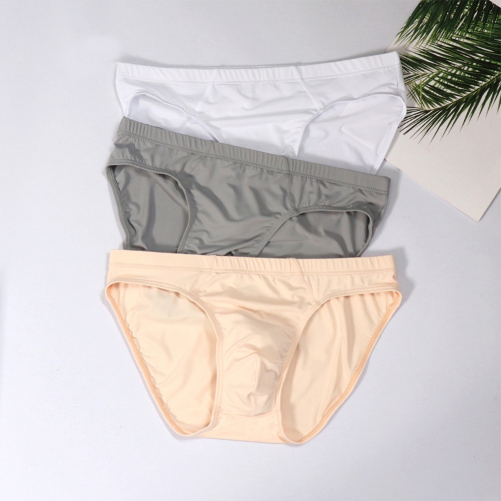 Quần Lót Lụa Màu Sắc Đơn Giản Cho Nam